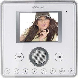 Comelit 6101W Planux Hands Free full duplex Monitor   White face plate  Security And Surveillance Products  Camera & Photo