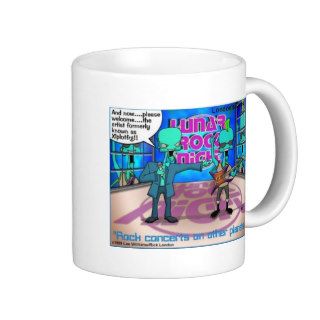 Outer Space Rock Bands Funny Gifts & Tees Coffee Mugs