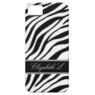 Zebra Print Black & White iPhone 5 Case