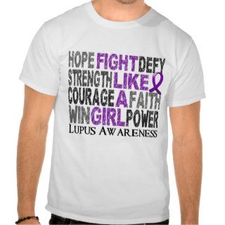 Fight Like A Girl Lupus 23.3 Tee Shirts