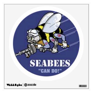 United States Navy Seabee "Can Do" Wall Decal