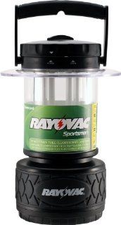 Rayovac Black Sportsman 8D Area Lantern with Twin Fluorescent Bulbs, SP8DA   Lantern Flashlights  