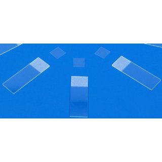 OMAX 100 Piece Blank Glass Frosted Slides and 100 Piece Cover Slips Microscope Slide Cover Slips