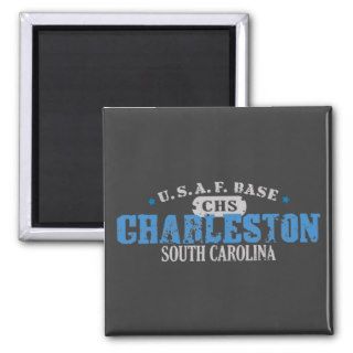 Air Force Base   Charleston, South Carolina Fridge Magnets