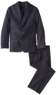 Calvin Klein Dress Up Boys 8 20 Narrow Pinstripe Vested Suit 1 Clothing