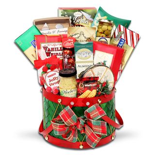 Alder Creek Gift Baskets Grand Holiday Drum Gift Basket Alder Creek Gift Baskets Gourmet Food Baskets