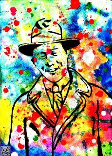 Heisenberg Portrait Vinyl on Wood Frame 15.5"x 21.5" by PJS  Other Products  