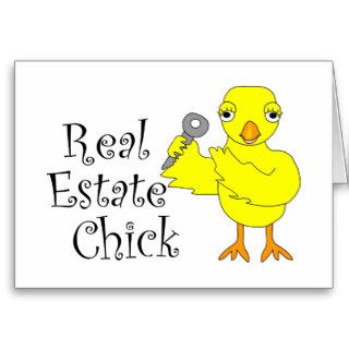 Real Estate Chick Cards