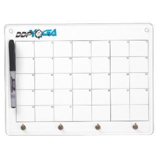 DDP Yoga Calendar Dry Erase Whiteboard