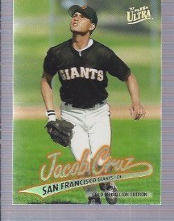 1997 Ultra Gold Medallion #292 Jacob Cruz San Francisco Giants Sports Collectibles