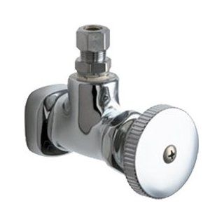 Chicago Faucets 993 ABCP Angle Stop Fitting   Touch On Kitchen Sink Faucets  