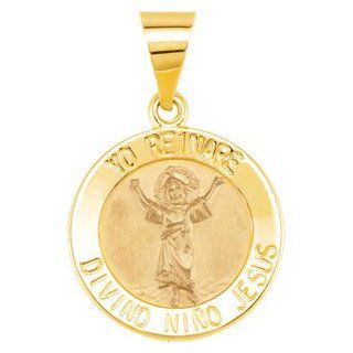 Hollow Round Divino Ninio Medal Pendants Jewelry