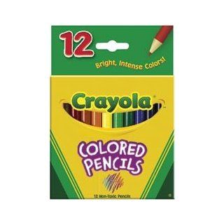 Bulk Buy Crayola Colored Pencils 12/Pkg Short 68 4112 (6 Pack) Toys & Games