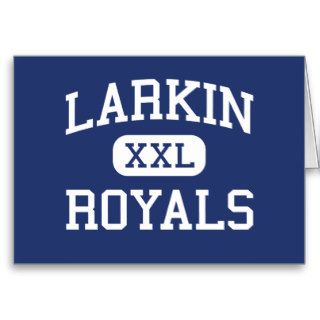 Larkin   Royals   High School   Elgin Illinois Greeting Card
