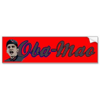 Oba Mao Bumper Sticker