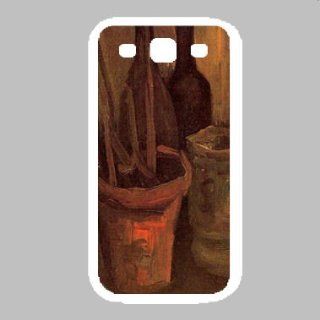 Still Life With Paintbrushes In A Pot By Vincent Van Gogh White Samsung Galaxy S3 Case 