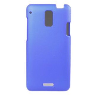 Rubber Smooth Hard Skin Case Cover for HTC J Z321e Darkblue + 1 gift Cell Phones & Accessories
