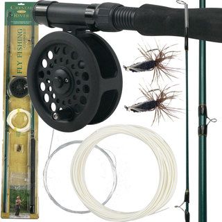 Gone Fishing Crystal River Fly Fishing Combo Kit Trademark Tools Fly Fishing Combos