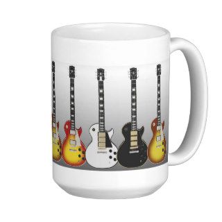 Eight Electric Guitars Guitar Custom Coffee Mug