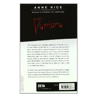 Pandora (Negra Zeta) (Spanish Edition) Anne Rice 9788498723786 Books