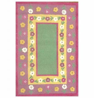 Hand tufted Flower Children's Rug (4' x 6') Acura Homes 3x5   4x6 Rugs