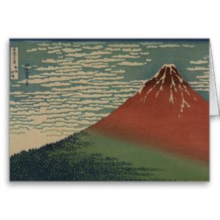 Gaifū Kaisei by Hokusai Katshushika Card