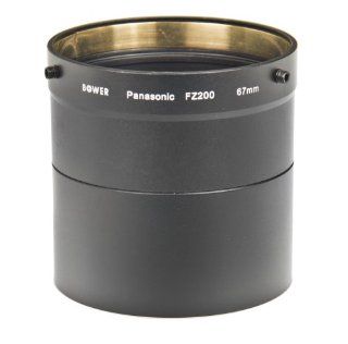 Bower AFZP200 Adaptor Tube for Panasonic DMC FZ200 (Black)  Camera Lens Hoods  Camera & Photo