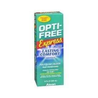 Opti Free Express Disinfecting Solution, Multi Purpose, Lasting Comfort Formula, 10 Ounce (Pack of 24)  Contact Lens Solutions  Grocery & Gourmet Food