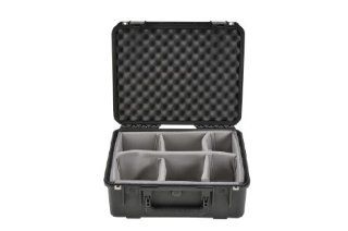 SKB Injection Molded Water tight Case 19 x 14 1/4 x 8 Inches with Gray Dividers (3I 1914N 8B D) Musical Instruments
