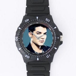 Custom Adam Lambert Watches Black Plastic High Quality Watch WXW 1124 Watches