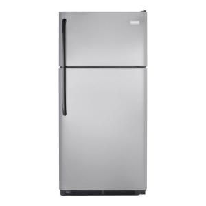 Frigidaire 18.2 cu. ft. Top Freezer Refrigerator in Silver Mist FFTR1814LM