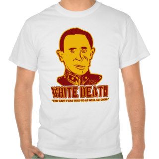 White Death T shirts