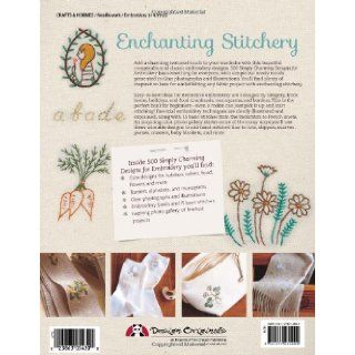 500 Simply Charming Designs for Embroidery Easy to Stitch Monograms and Motifs (Design Originals) LTD E & G Crafts Co. 9781574215090 Books