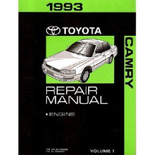 1993 Toyota Repair Manual Engine Volume 1 (Pub. No. RM307U1) Books