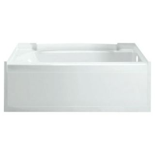 Accord 5 ft. Right Drain Soaking Tub in White 71161120 0