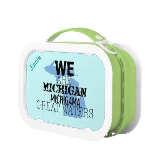 We Are Michigan Michigama Great Waters Lunch Boxes