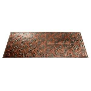 Fasade Traditional 5 2 ft. x 4 ft. Copper Fantasy Lay in Ceiling Tile L71 11