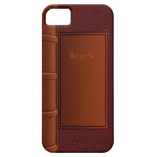 Old Leather Book iPhone 5 Case