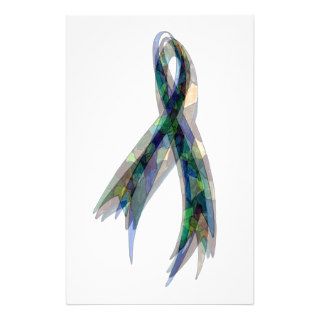 Tri Camouflage Ribbon Stationery Paper