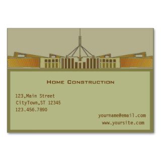 Home Construction Business Card