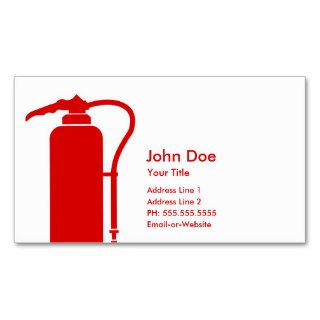 firefighter business card templates