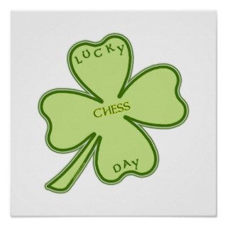 Lucky Day Chess Poster