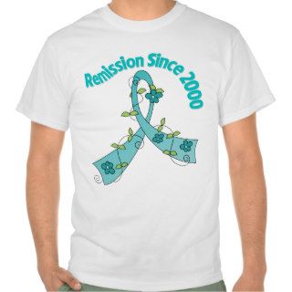 Remission Since 2000 Ovarian Cancer Shirts