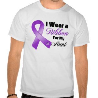 I Wear Purple For My Aunt T Shirt