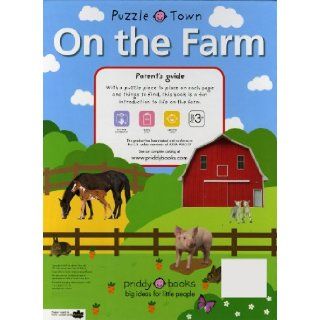 Puzzle Town On the Farm Roger Priddy 9780312507183 Books