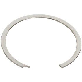 Standard Internal Retaining Ring, Spiral, 302 Stainless Steel, Passivated Finish, 1/2" Bore Diameter, 0.018" Thick, Made in US (Pack of 10)