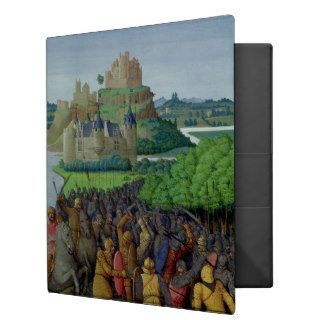 Battle between the Maccabees and the Bacchides Vinyl Binders