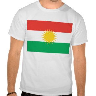 Kurdistan Flags T shirt