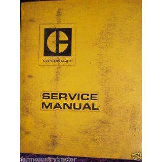 Caterpillar D8 Tractor OEM Service Manual (REG01220) Caterpillar D8 Books