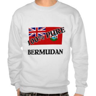 100 Percent BERMUDAN Pullover Sweatshirts